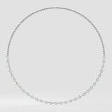 Celestine Half Eternity Necklace
