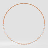 Celestine Half Eternity Necklace