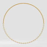 Celestine Half Eternity Necklace