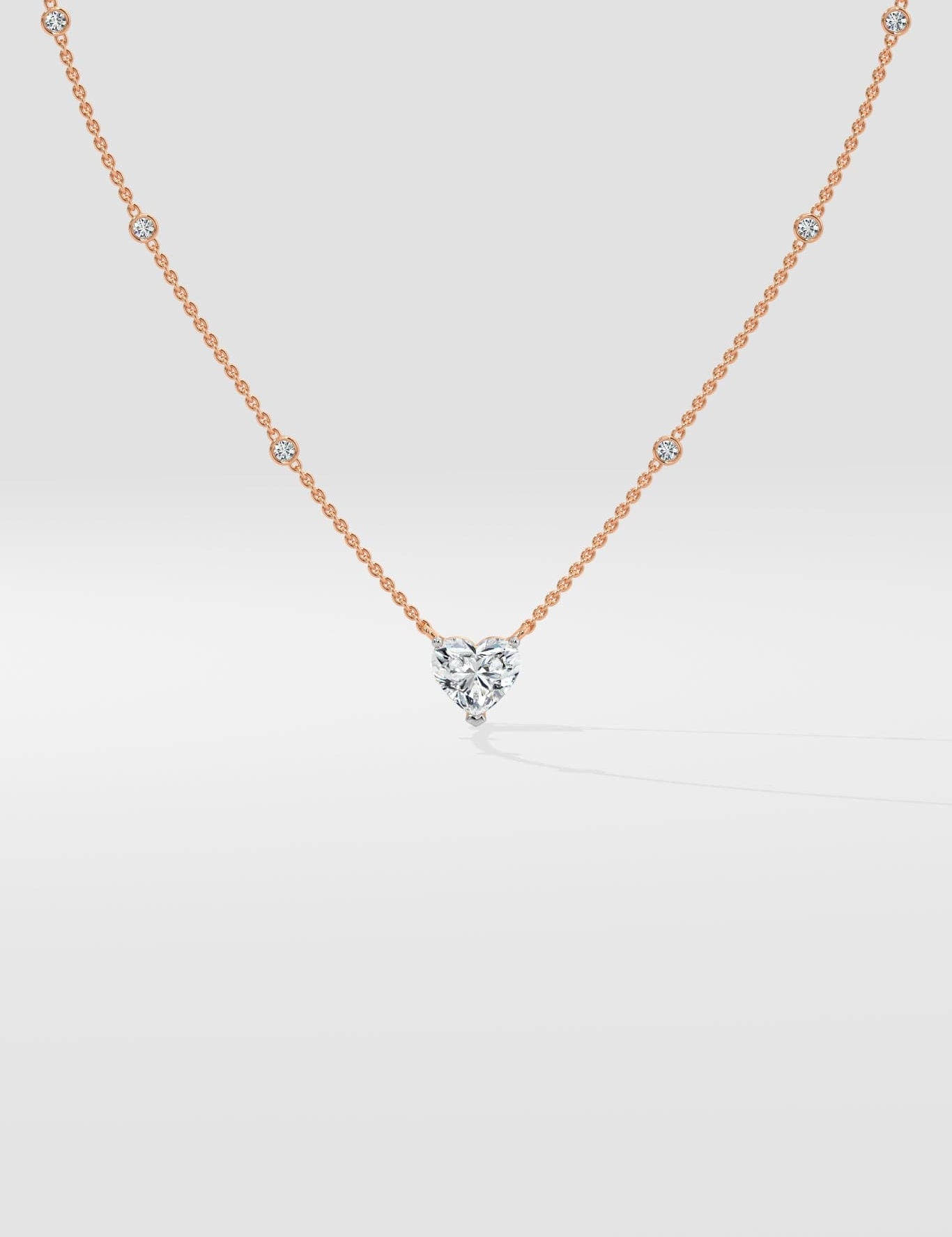 2 Ct Heart Constelle Necklace - House of Quadri