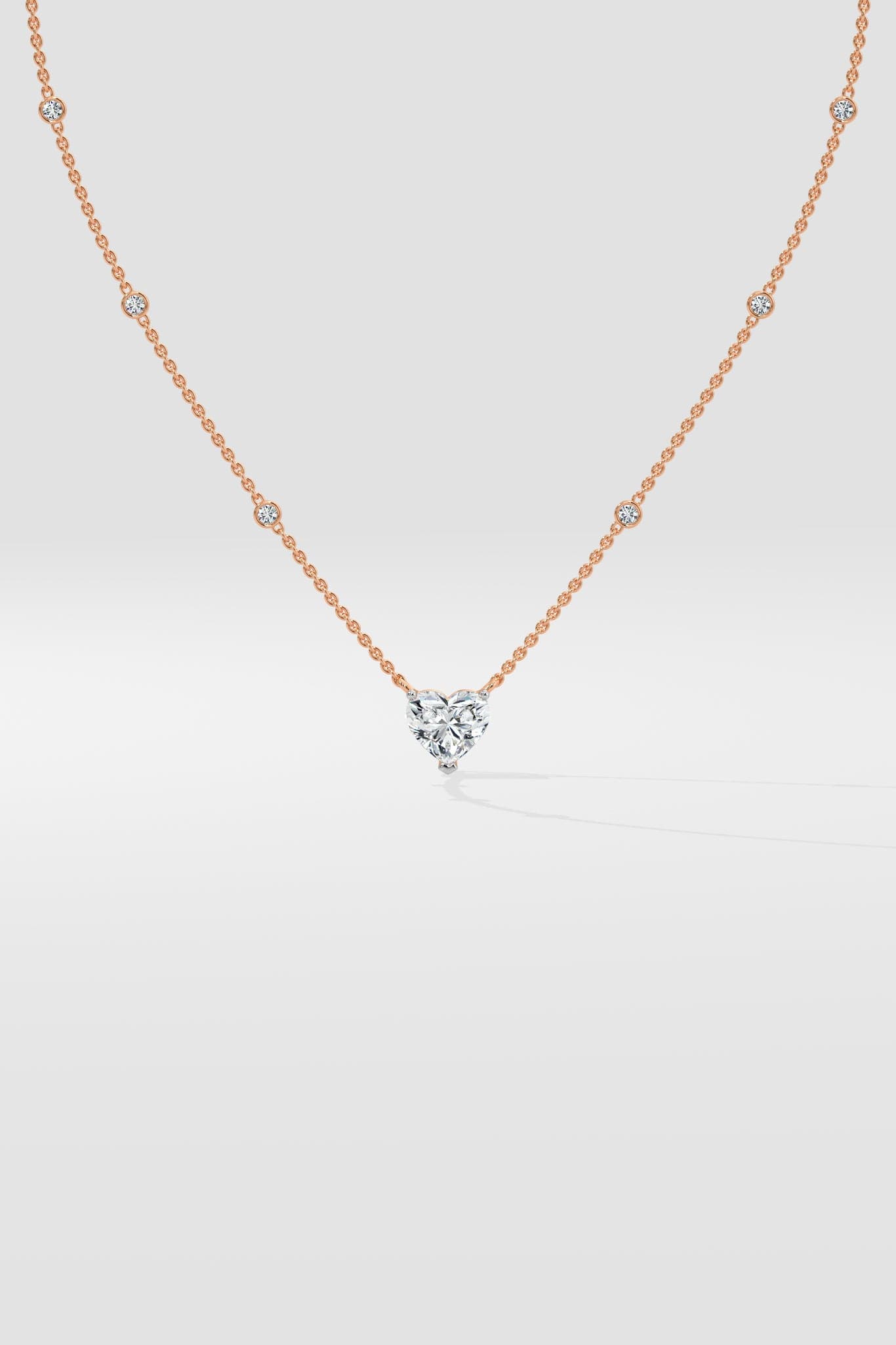2 Ct Heart Constelle Necklace - House of Quadri