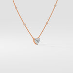 2 Ct Heart Constelle Necklace - House of Quadri