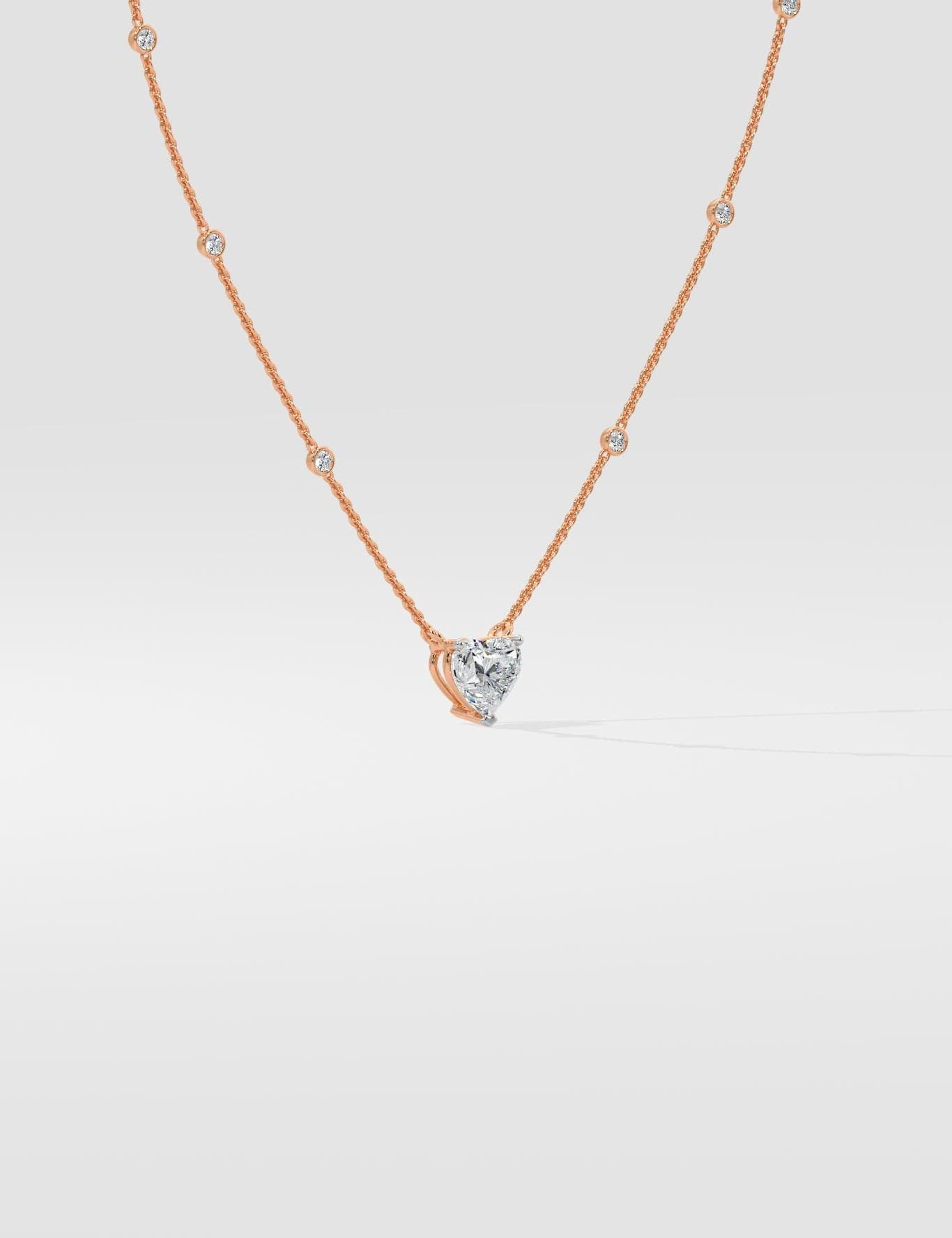 2 Ct Heart Constelle Necklace - House of Quadri