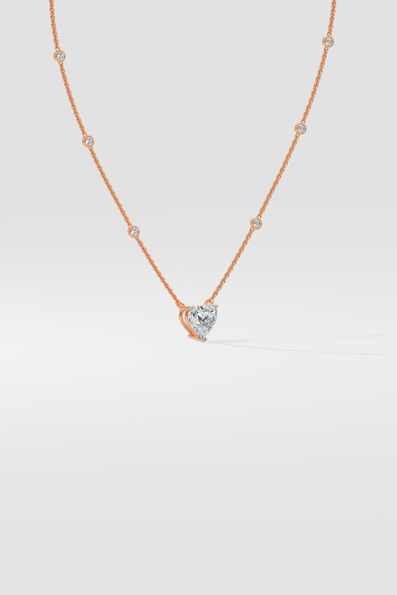 2 Ct Heart Constelle Necklace - House of Quadri