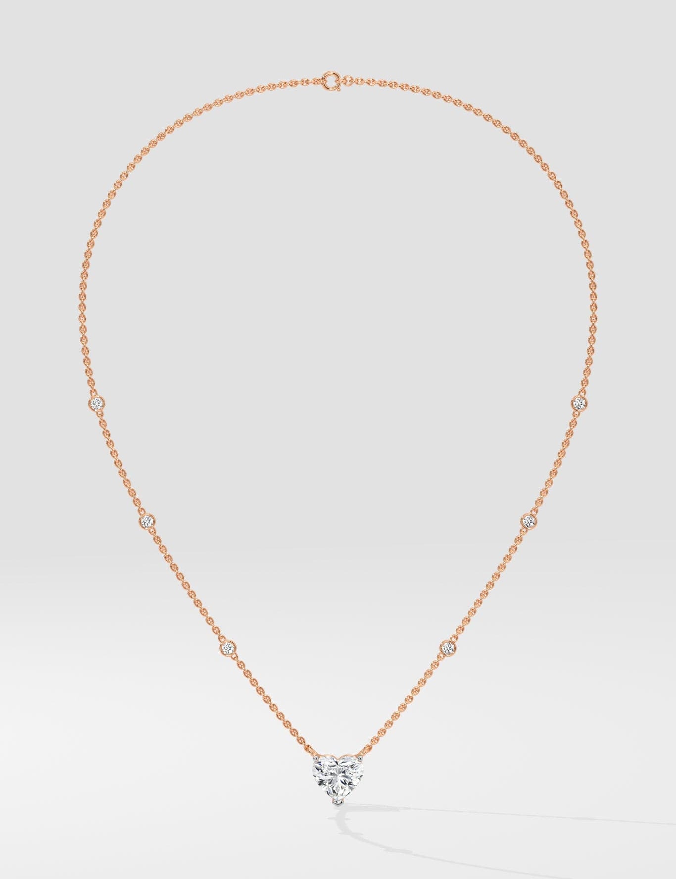 2 Ct Heart Constelle Necklace - House of Quadri