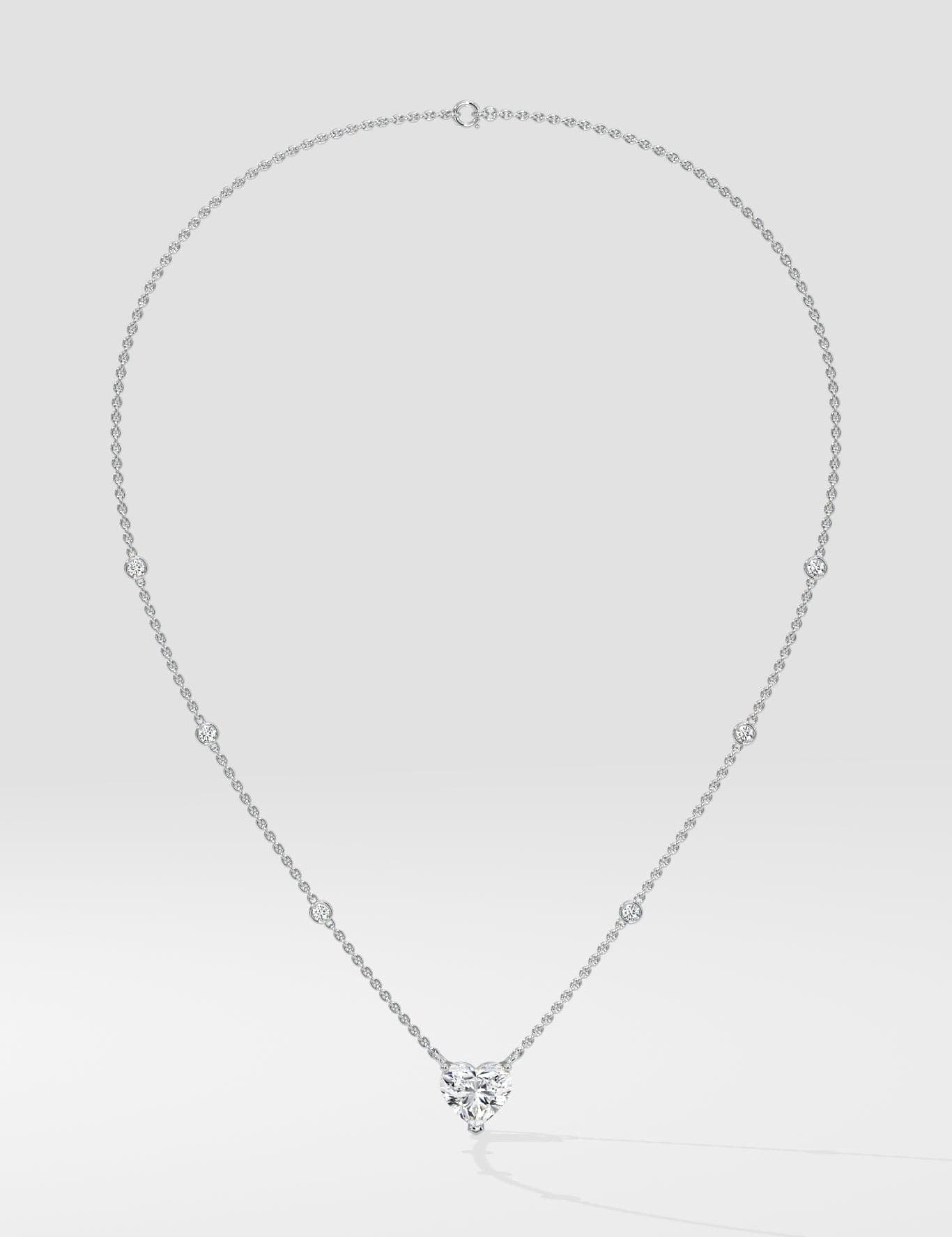 2 Ct Heart Constelle Necklace - House of Quadri