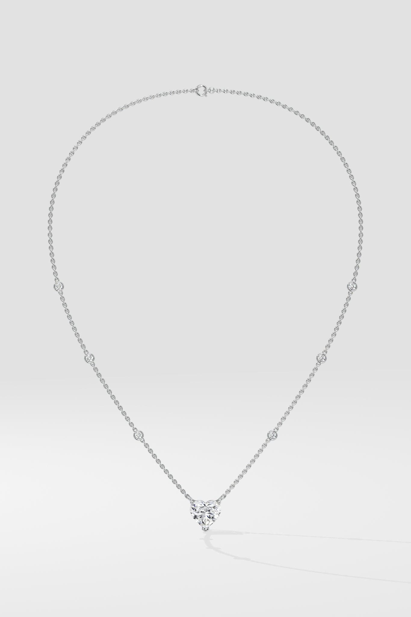 2 Ct Heart Constelle Necklace - House of Quadri