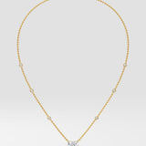 2 Ct Heart Constelle Necklace - House of Quadri