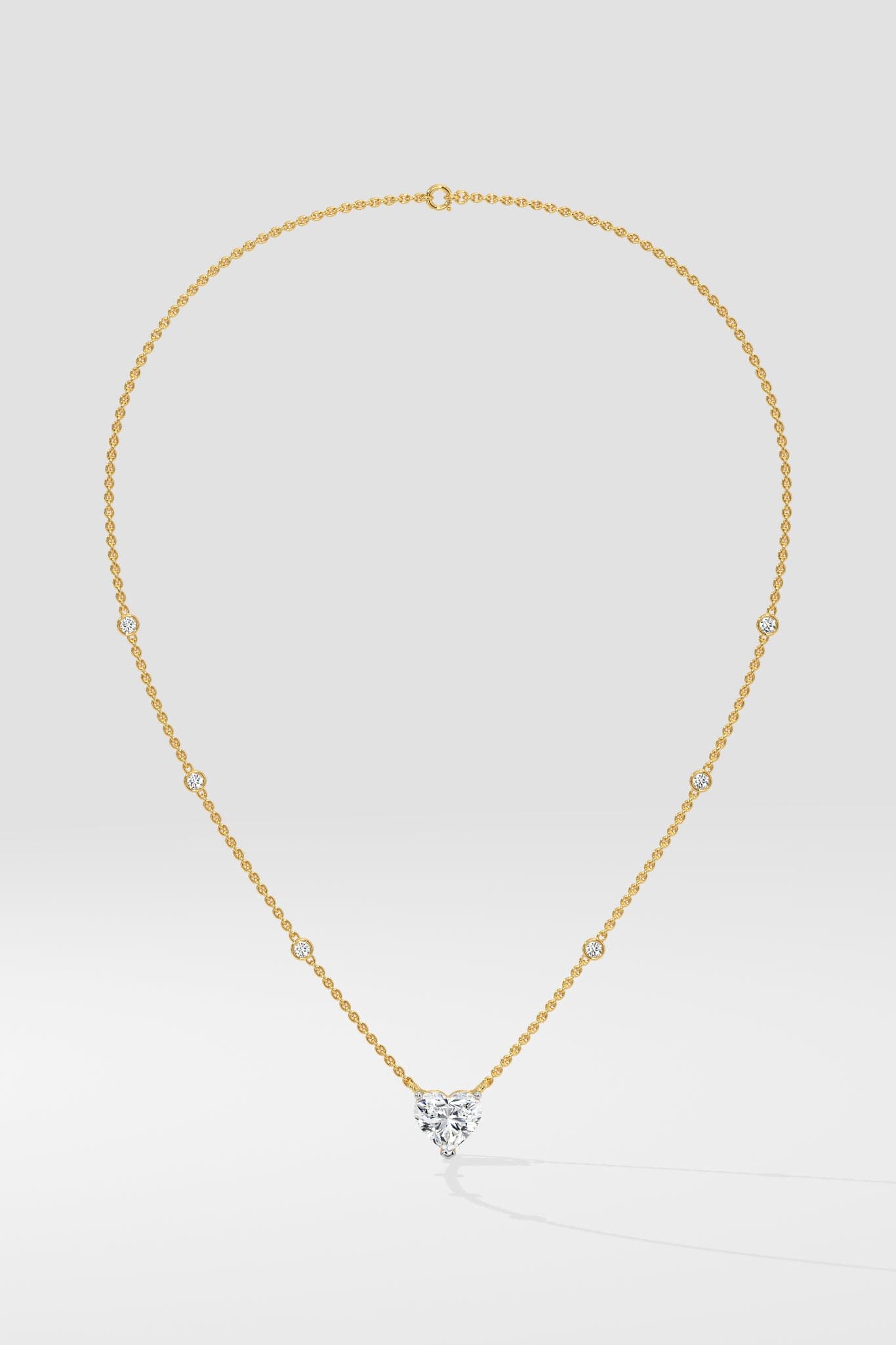 2 Ct Heart Constelle Necklace - House of Quadri