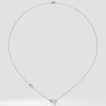 3 Ct Pear Duet Necklace - House of Quadri