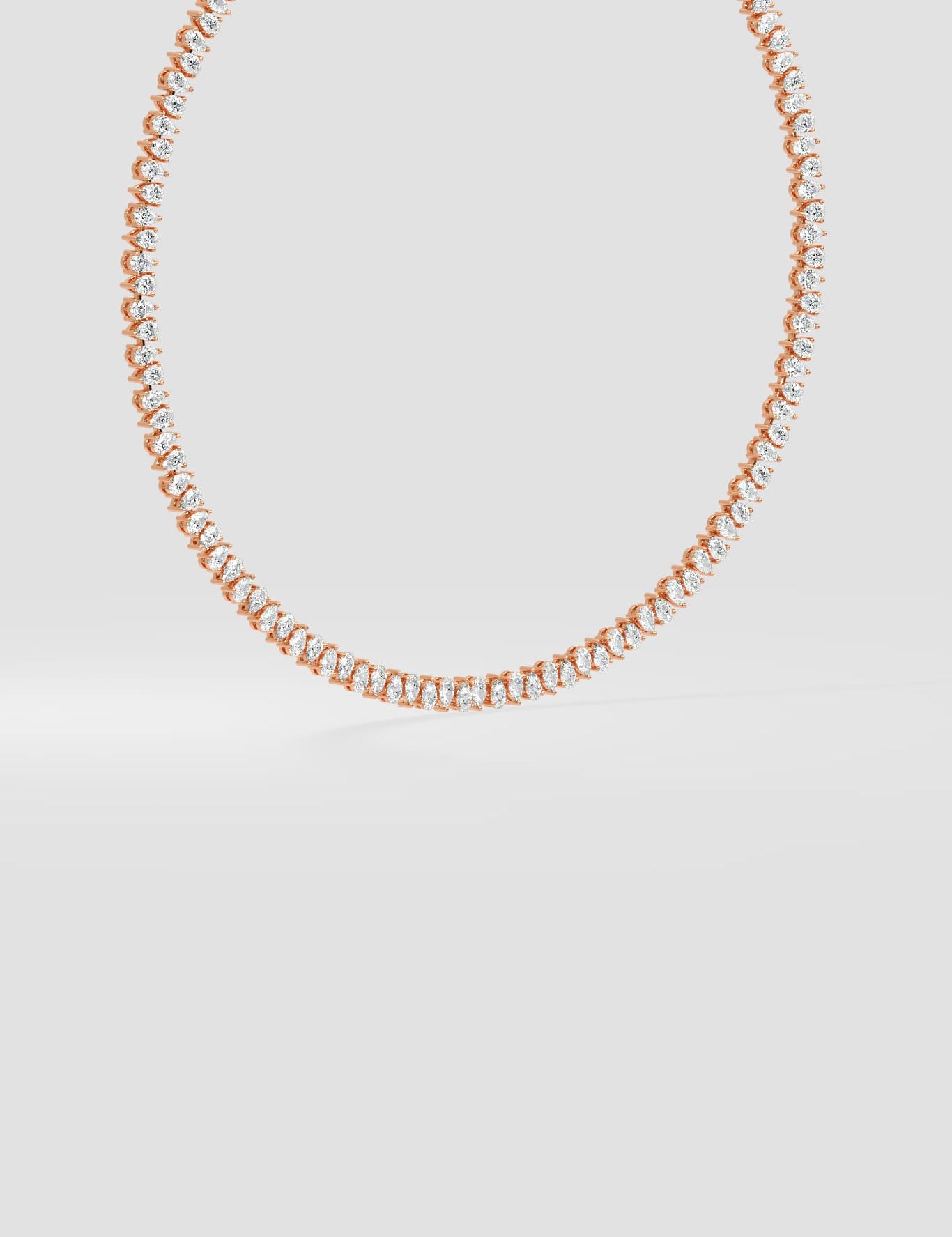 Alterné Pear Necklace - House of Quadri