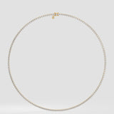 0.02 Ct Infinity Tennis Necklace