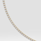 0.02 Ct Infinity Tennis Necklace