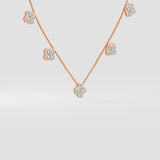 Clover Trinket Necklace
