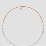 Ellipse Tennis Necklace