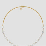 Ellipse Tennis Necklace