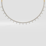 Eternal Dew Tennis Necklace