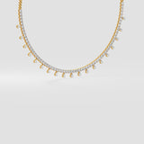 Eternal Dew Tennis Necklace