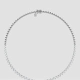 Graduating Heart Tennis Necklace