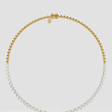 Graduating Heart Tennis Necklace