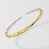 Open Stack Oval Bangle