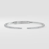 Open Stack Oval Bangle