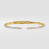 Open Stack Oval Bangle