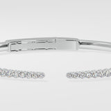 Open Stack Oval Bangle