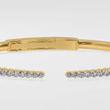Open Stack Oval Bangle