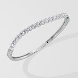 Swirl Oval Bangle
