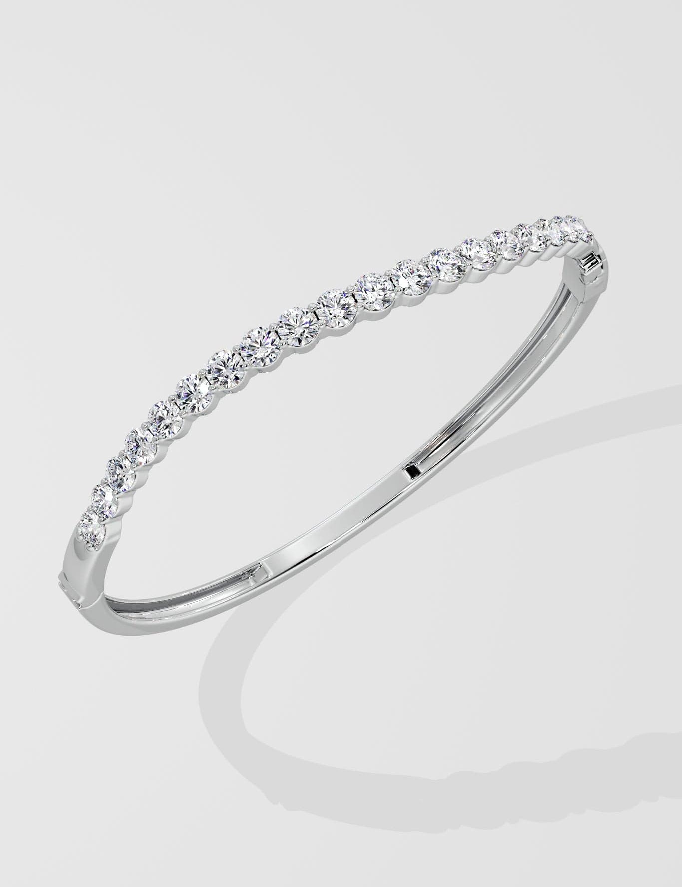 Swirl Oval Bangle - House Of Quadri