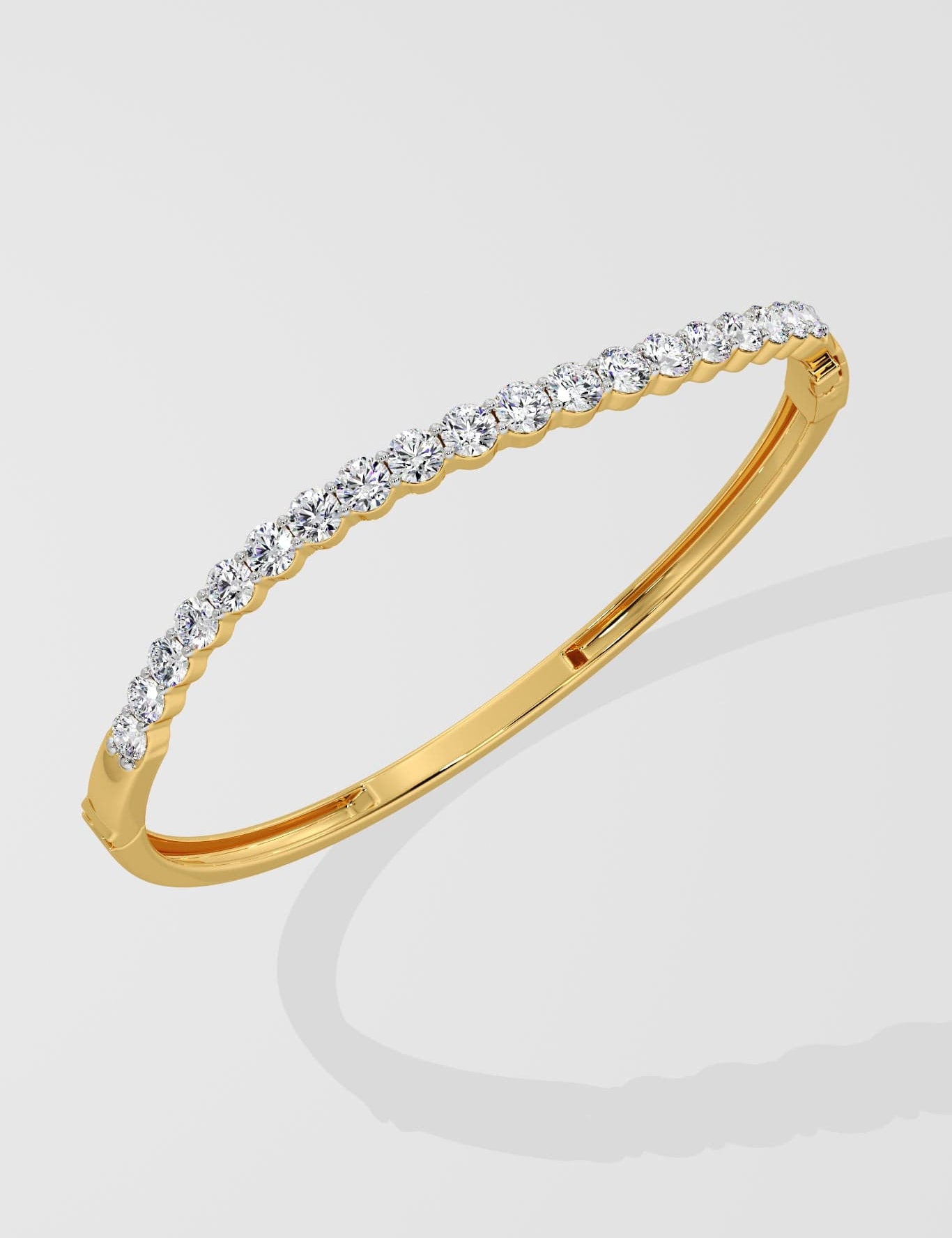 Swirl Oval Bangle - House Of Quadri