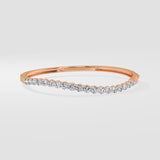 Swirl Oval Bangle