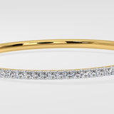 0.05 ct Classic Oval Bangle