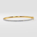 0.05 ct Classic Oval Bangle