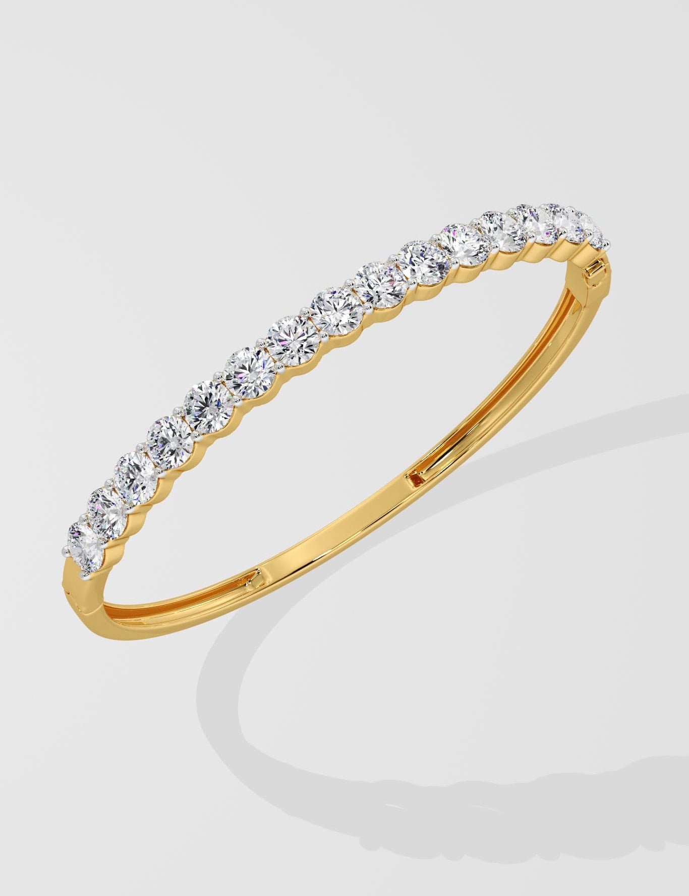 0.50 ct Classic Oval Bangle - House Of Quadri