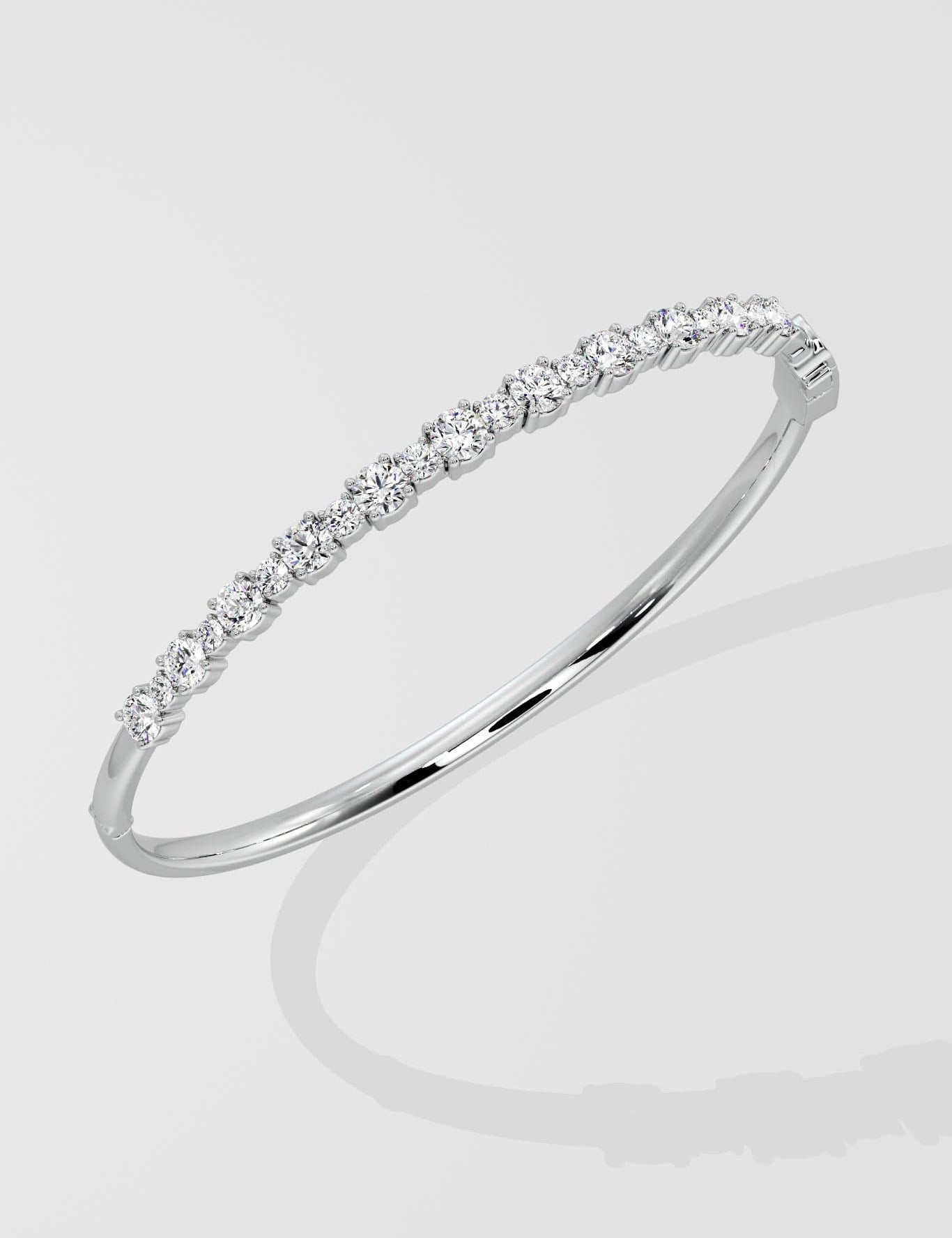Alter Oval Bangle - House Of Quadri