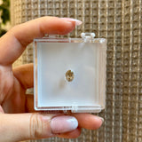 2.09 Ct Oval Modified Brilliant Cut (Light Brown) VVS2