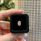 2 Ct Oval Modified Brilliant Cut (Vivid Pink) VS1