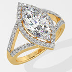 2 ct Marquise Halo Ring - House Of Quadri