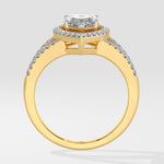 2 ct Marquise Halo Ring - House Of Quadri