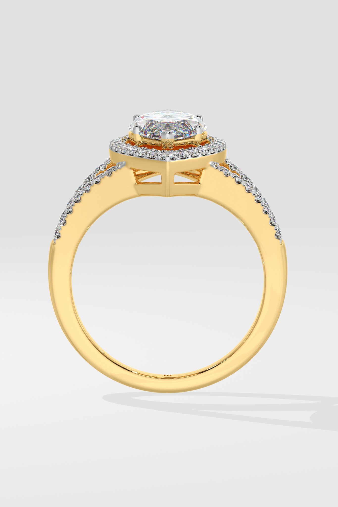 2 ct Marquise Halo Ring - House Of Quadri