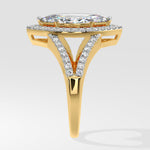 2 ct Marquise Halo Ring - House Of Quadri