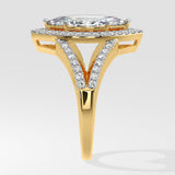 2 ct Marquise Halo Ring - House Of Quadri