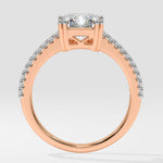 2 Ct Radiant Solitaire ring - House Of Quadri