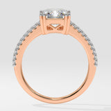 2 ct Radiant Solitaire Diamond Ring