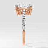 2 Ct Radiant Solitaire ring - House Of Quadri