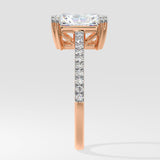 2 ct Radiant Solitaire Diamond Ring