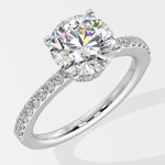 Stellar 2 ct Secret Halo Ring - House Of Quadri
