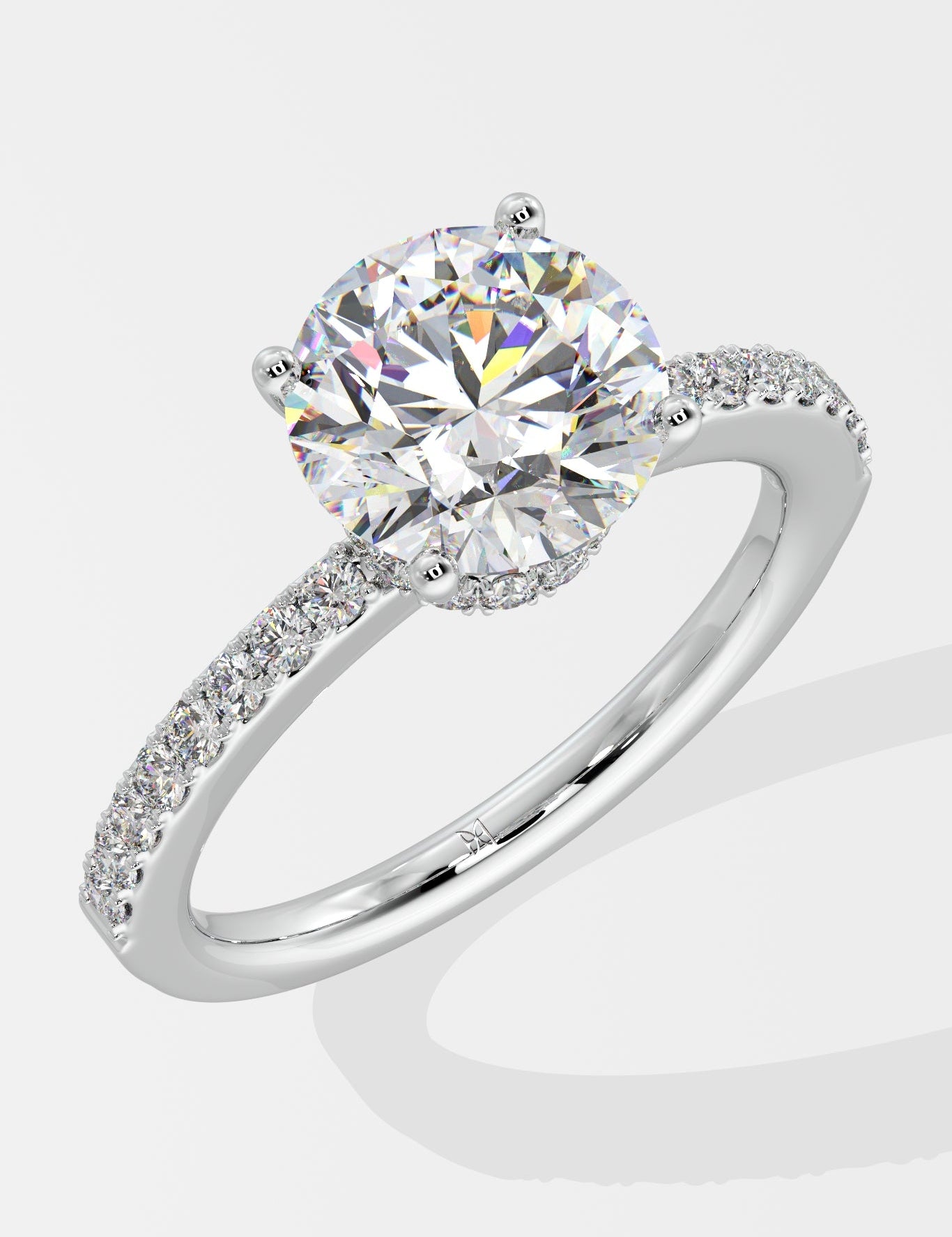 Stellar 2 ct Secret Halo Ring - House Of Quadri